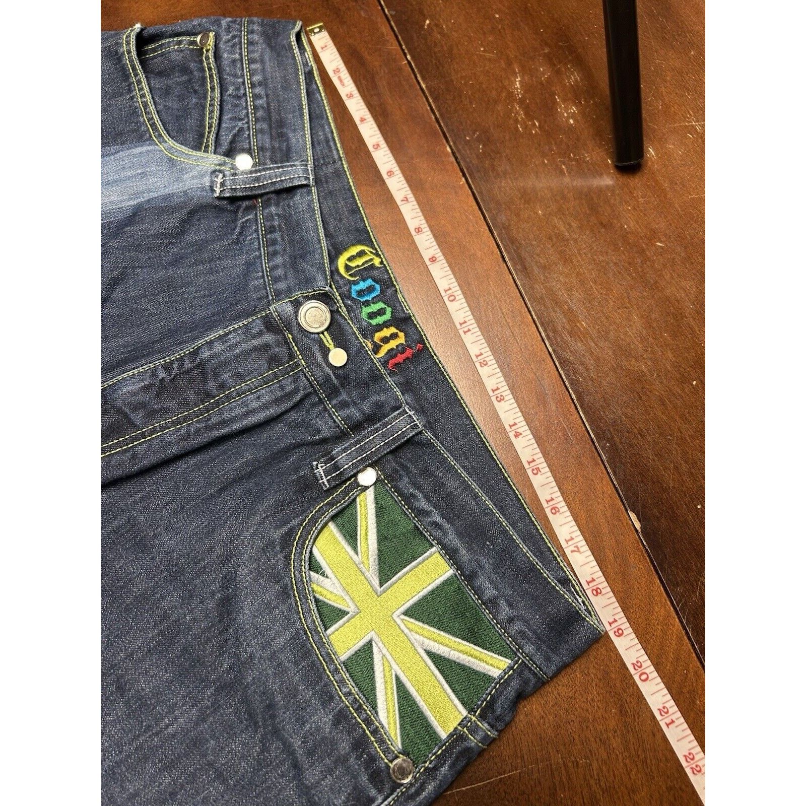 Coogi VTG Baggy Y2K Cyber Goth Grunge Coogi Australia Jeans Rare Size US 40 / EU 56 - 6 Thumbnail