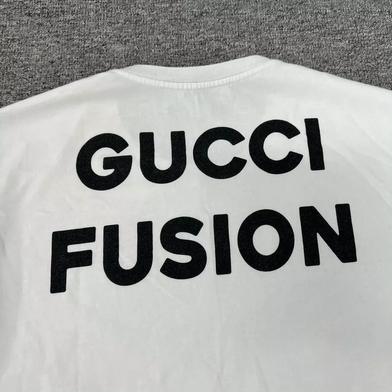 Gucci Gucci Cartoon puppy double G short-sleeved T-shirt 2504-Nex Size US XS / EU 42 / 0 - 5 Thumbnail