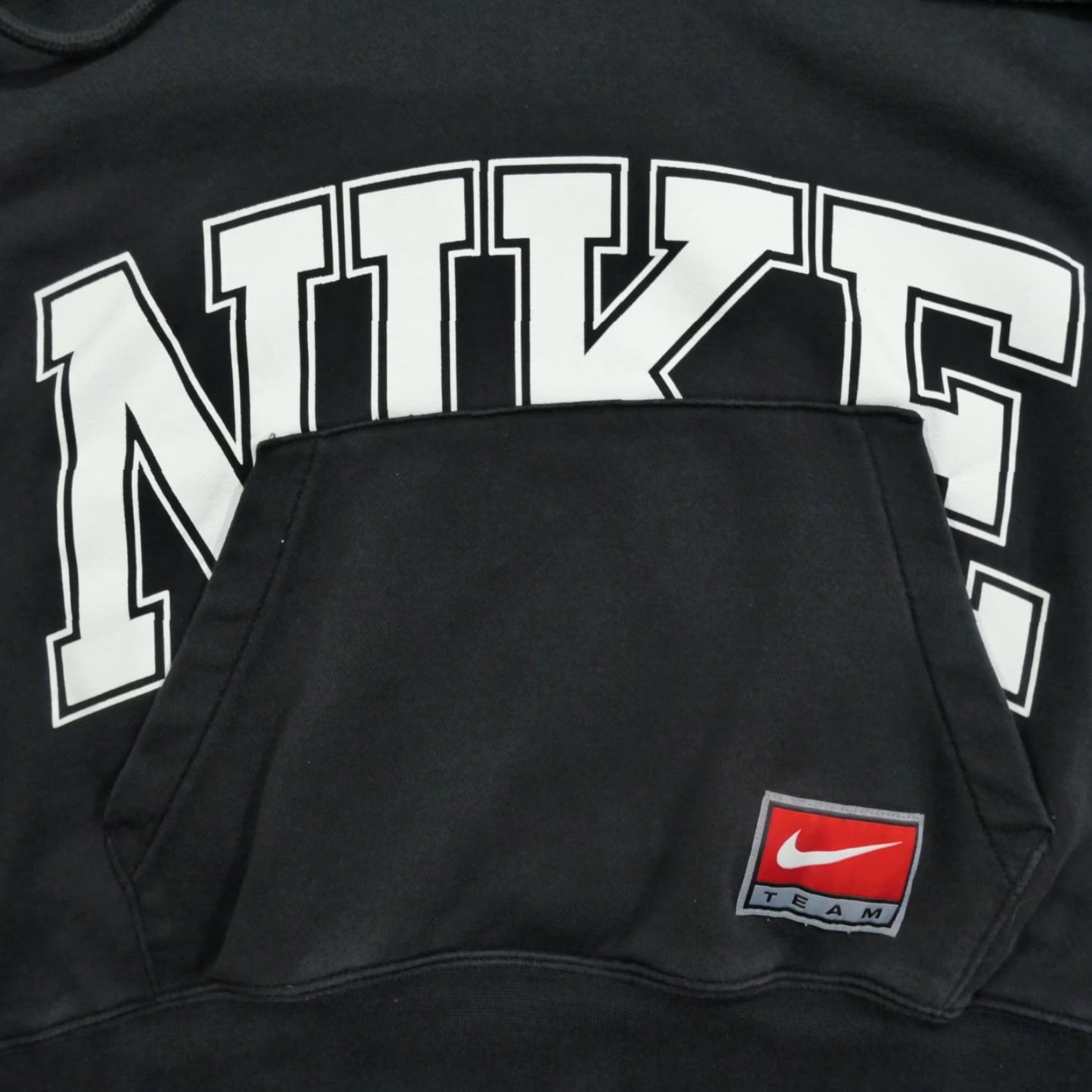 Nike Nike Hoodie Womens XS Black Pullover Logo Oversized Sweatshirt Shirt Hoodie Womens XS Black Nike Pullover Sports/ Casual Oversized Graphic Logo 90s? Size XS / US 0-2 / IT 36-38 - 2 Thumbnail