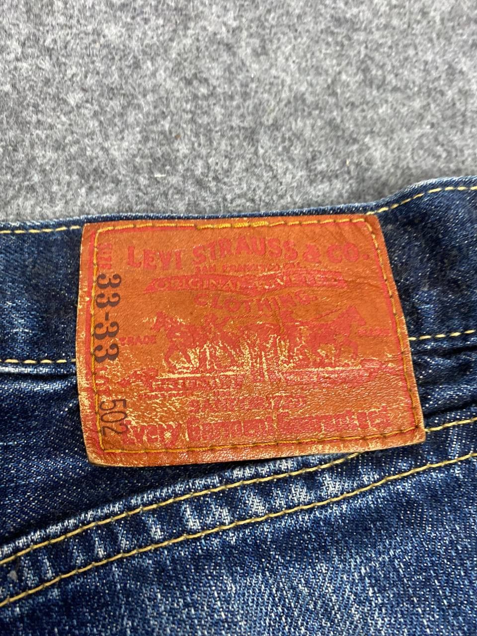 Levi's vintage levis 502 distressed denim nice design Size US 34 / EU 50 - 7 Thumbnail