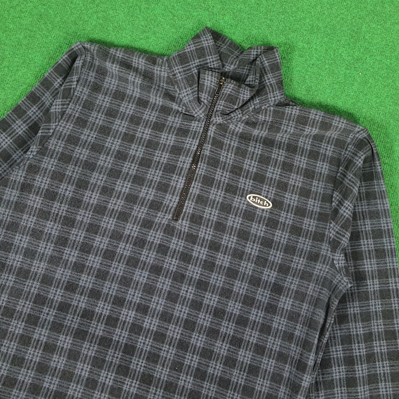 Other Vintage BITCH Skateboards Zipper Fleece Sweatshirts Size US L / EU 52-54 / 3 - 2 Thumbnail