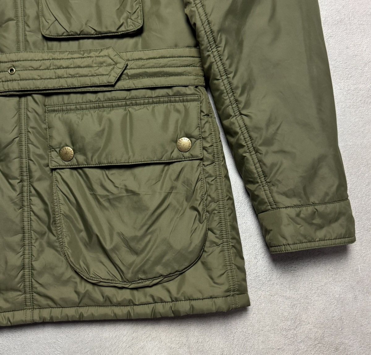 Barbour Barbour International Belted Quilted Jacket Logo Biker Size US M / EU 48-50 / 2 - 6 Thumbnail