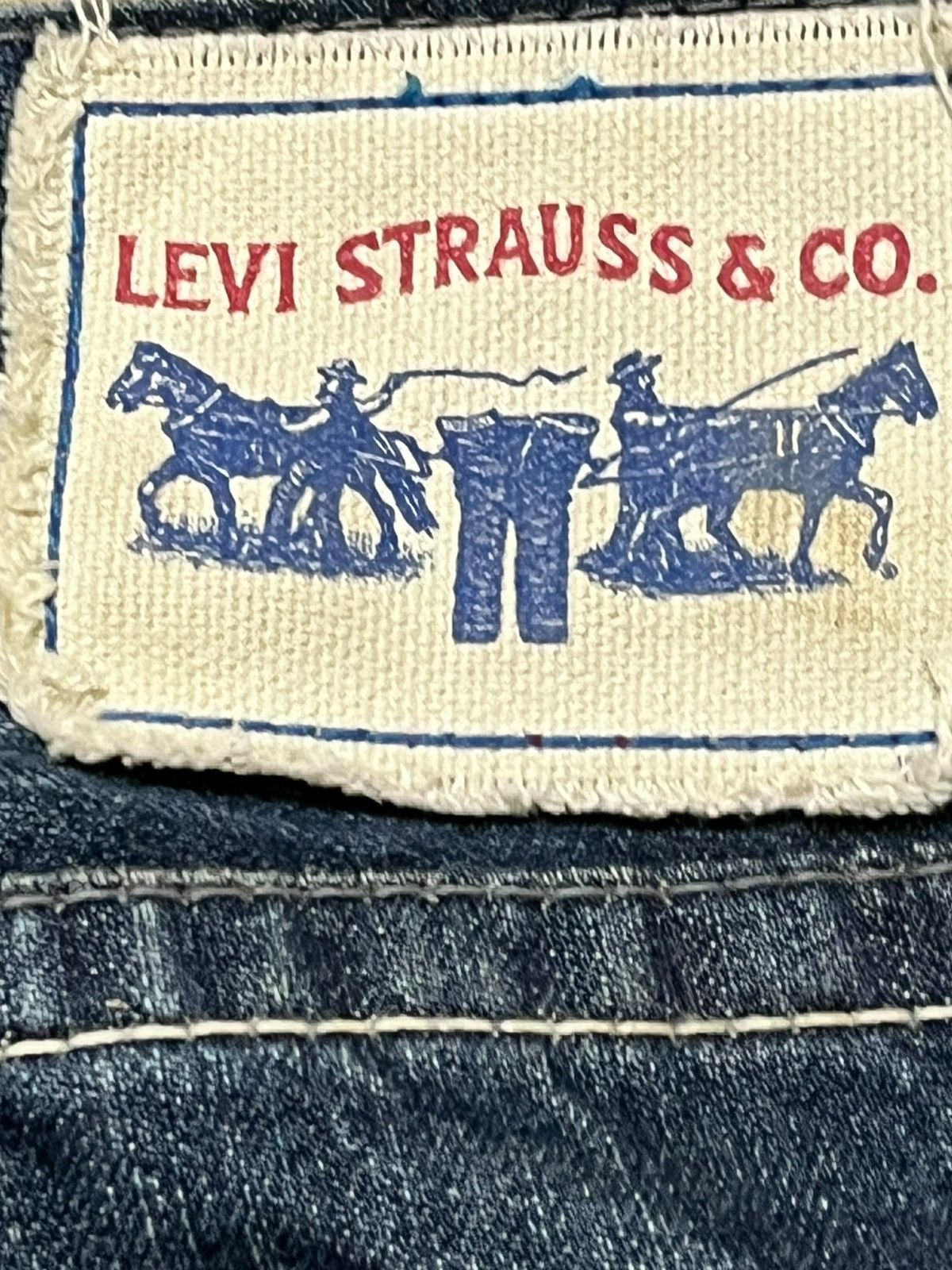 Levi's Vintage Clothing Vintage Levi’s 507 Flare Bootcut Denim Size US 33 - 8 Thumbnail
