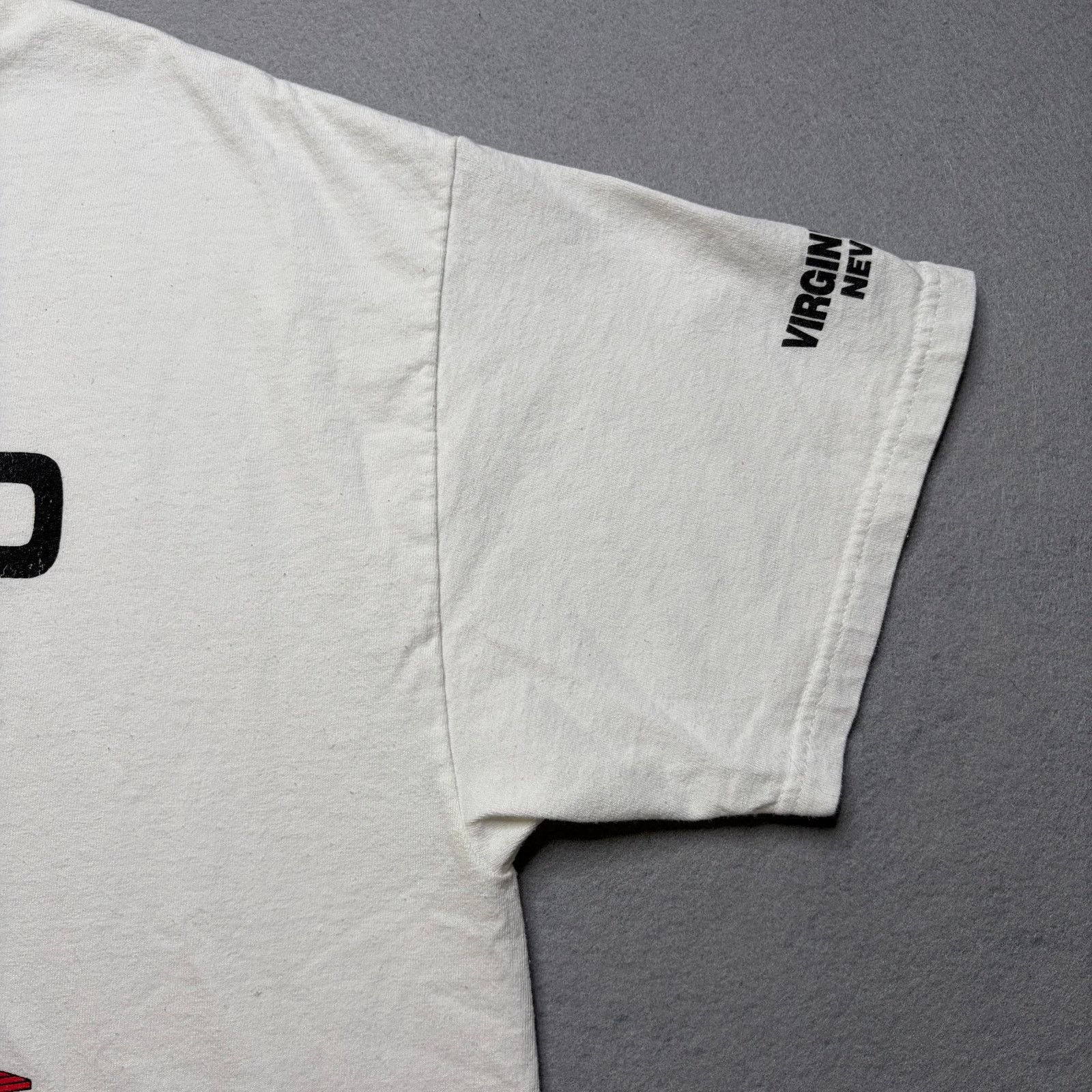 Hanes Vintage Retired Graphic T Shirt Men’s XL White Funny Nevada Size US XL / EU 56 / 4 - 9 Thumbnail