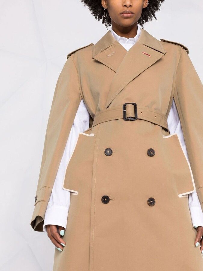Maison Margiela o1y0625 Pea Coat in Camel Size M / US 6-8 / IT 42-44 - 2 Thumbnail
