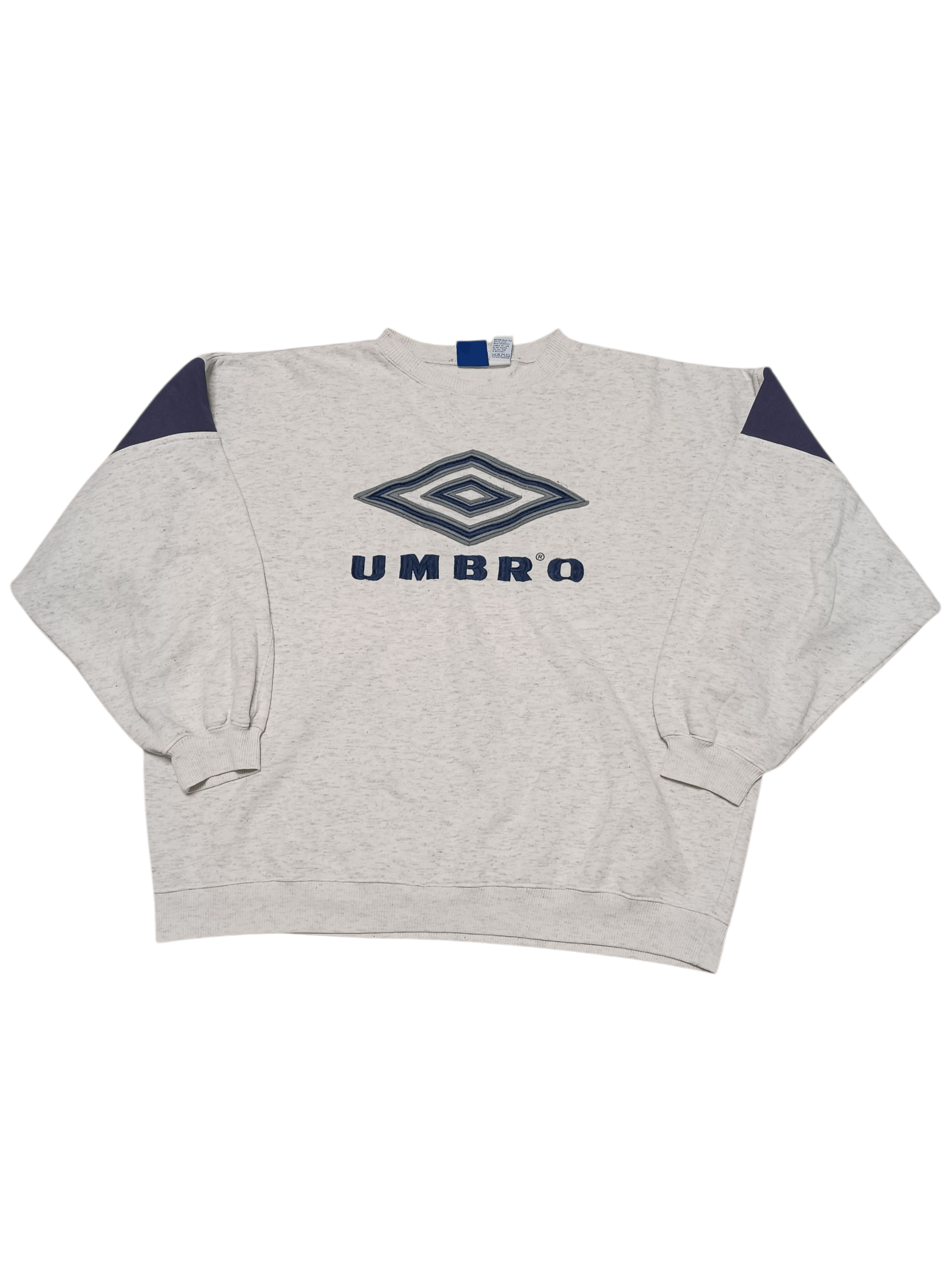 Umbro UMBRO VINTAGE 90S BIG EMBROIDERED LOGO SWEATSHIRT Size US XL / EU 56 / 4 - 1 Thumbnail
