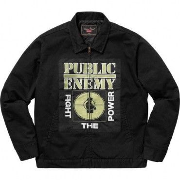 Public Enemy × Supreme × Undercover Supreme UNDERCOVER Public Enemy Work Jacket Size US M / EU 48-50 / 2 - 1 Thumbnail