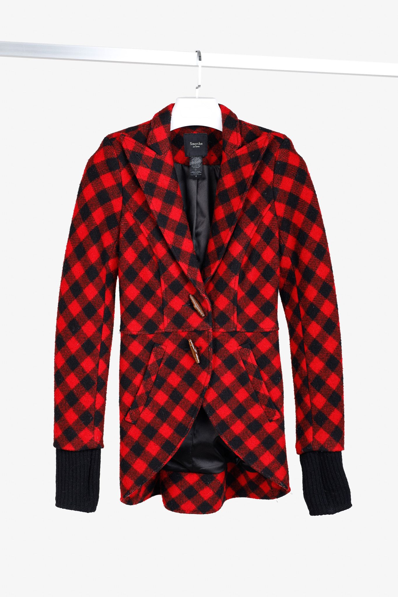 Smythe AW/11 Red Buffalo Check Riding Jacket
