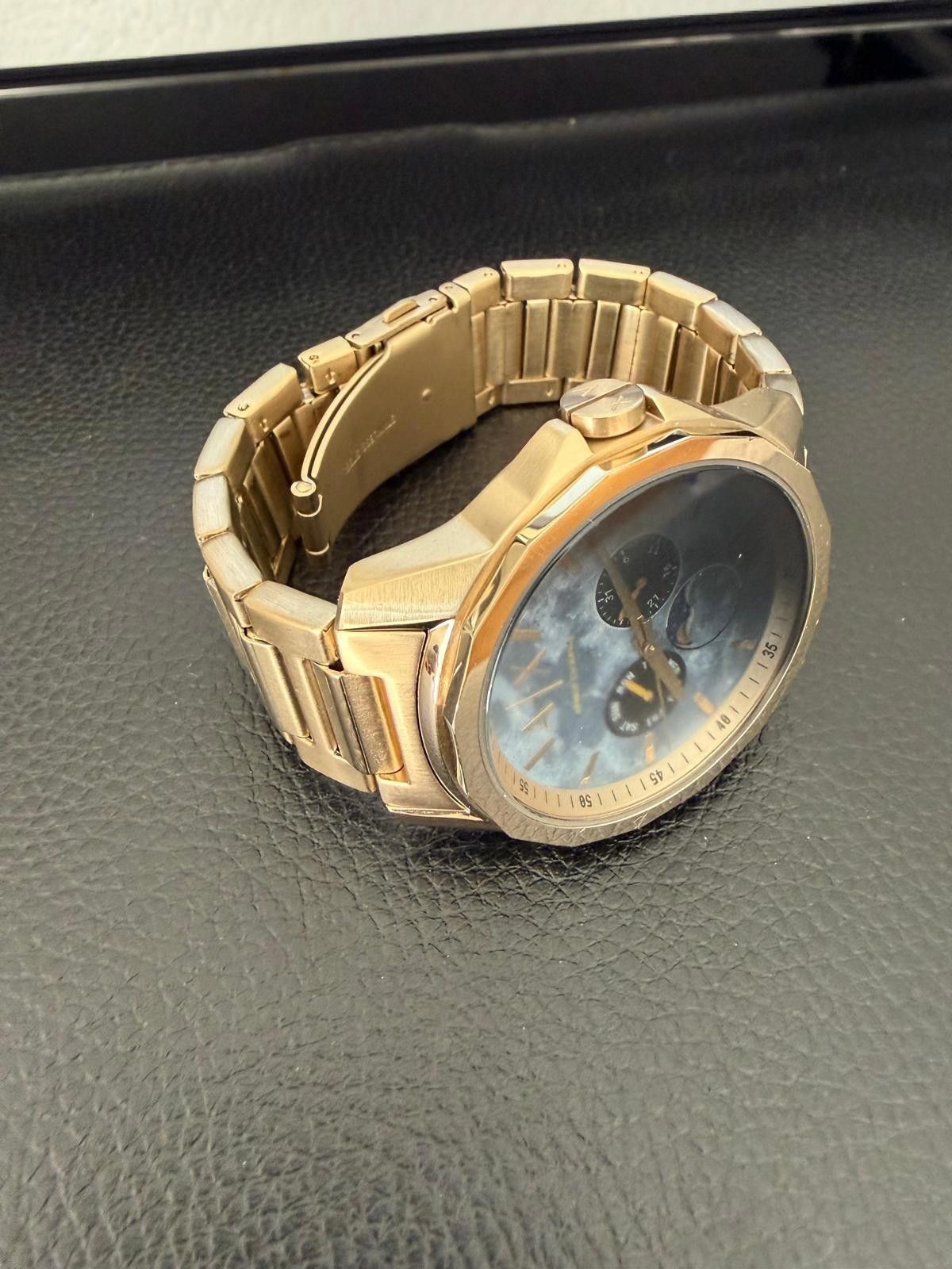 Armani Exchange Armani Exchange AX1737 Men's Watch-Gold-Tone Stainless Steel Size ONE SIZE - 4 Thumbnail