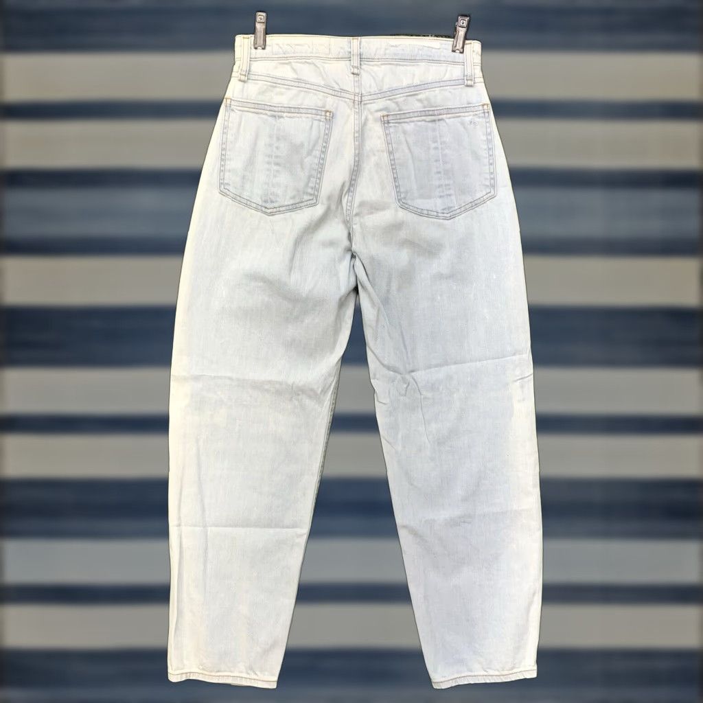 Rag & Bone rag & bone Jeans Womens 25 Regular 27x26 Blue High Rise Slim Stretch 5-Pocket Denim Jeans Rag & Bone Nina Cigarette Ankle Straight High Rise Size 42" / US 20 - 1 Thumbnail