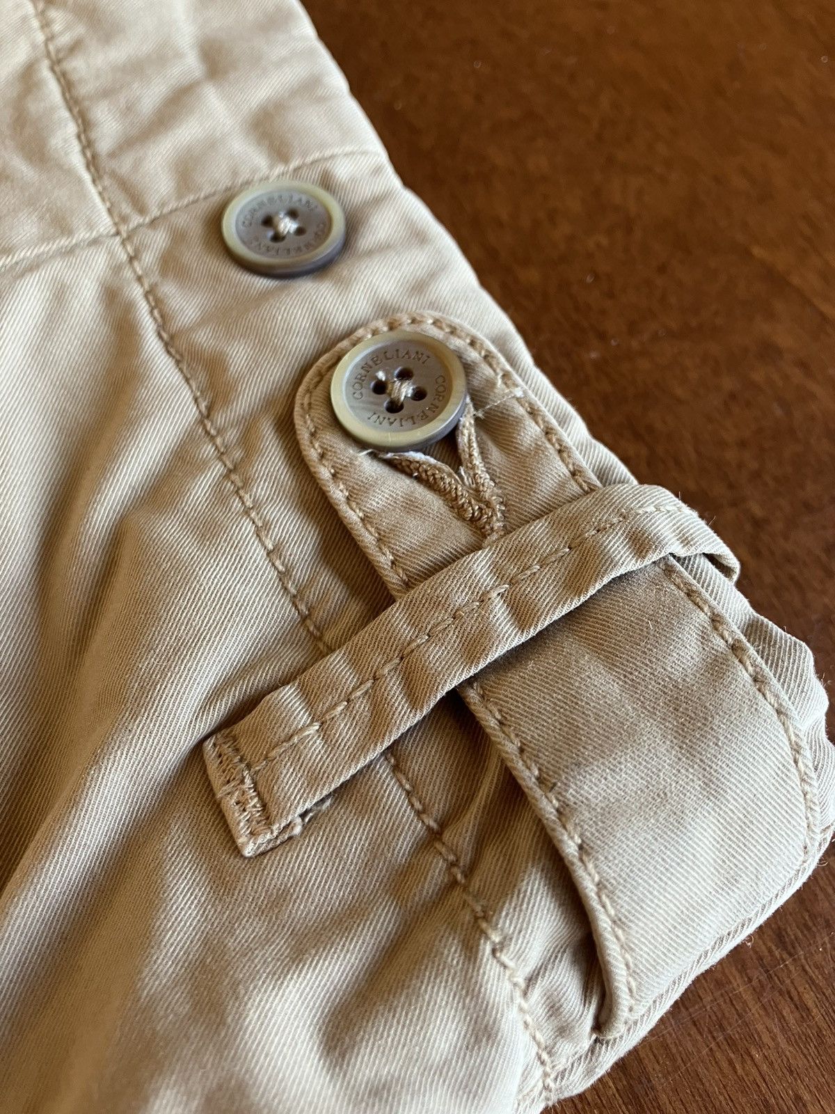 Corneliani Corneliani Cotton Khaki Pants Size US 32 / EU 48 - 3 Thumbnail