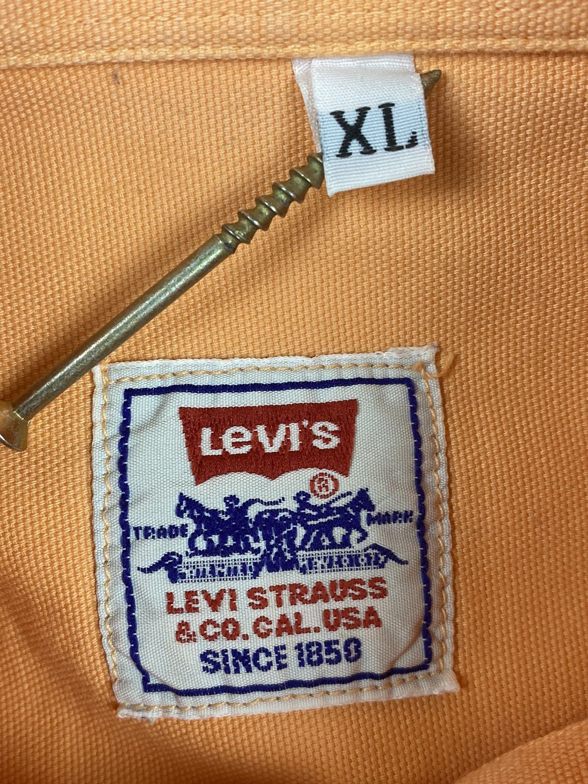 Levi's Vintage Rare Levi’s Button Western Shirt Size XL Size US XL / EU 56 / 4 - 10 Thumbnail