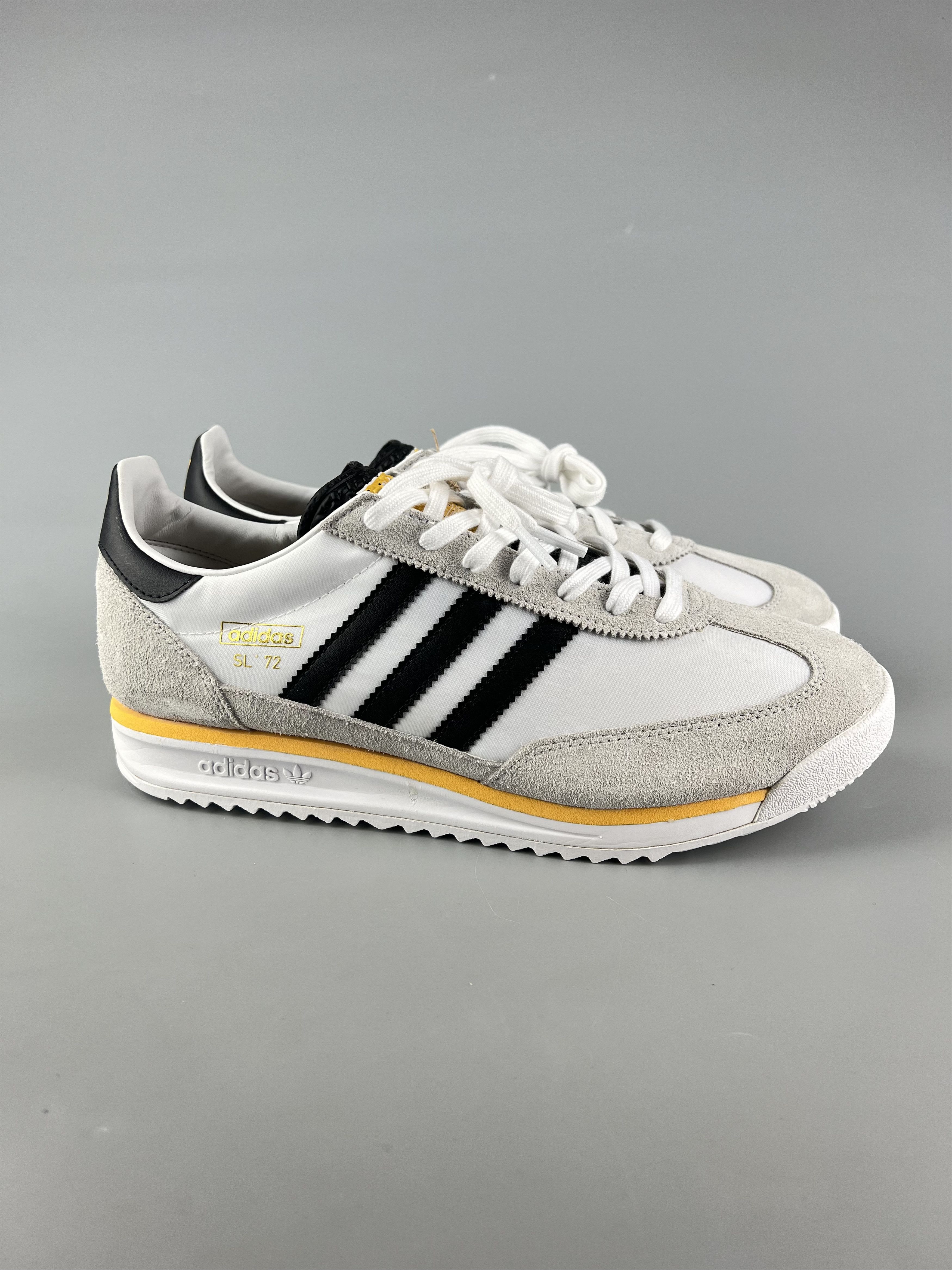 Adidas Adidas SL72 RS Gray White Black Casual Sneakers Size US 11 / EU 44 - 2 Thumbnail