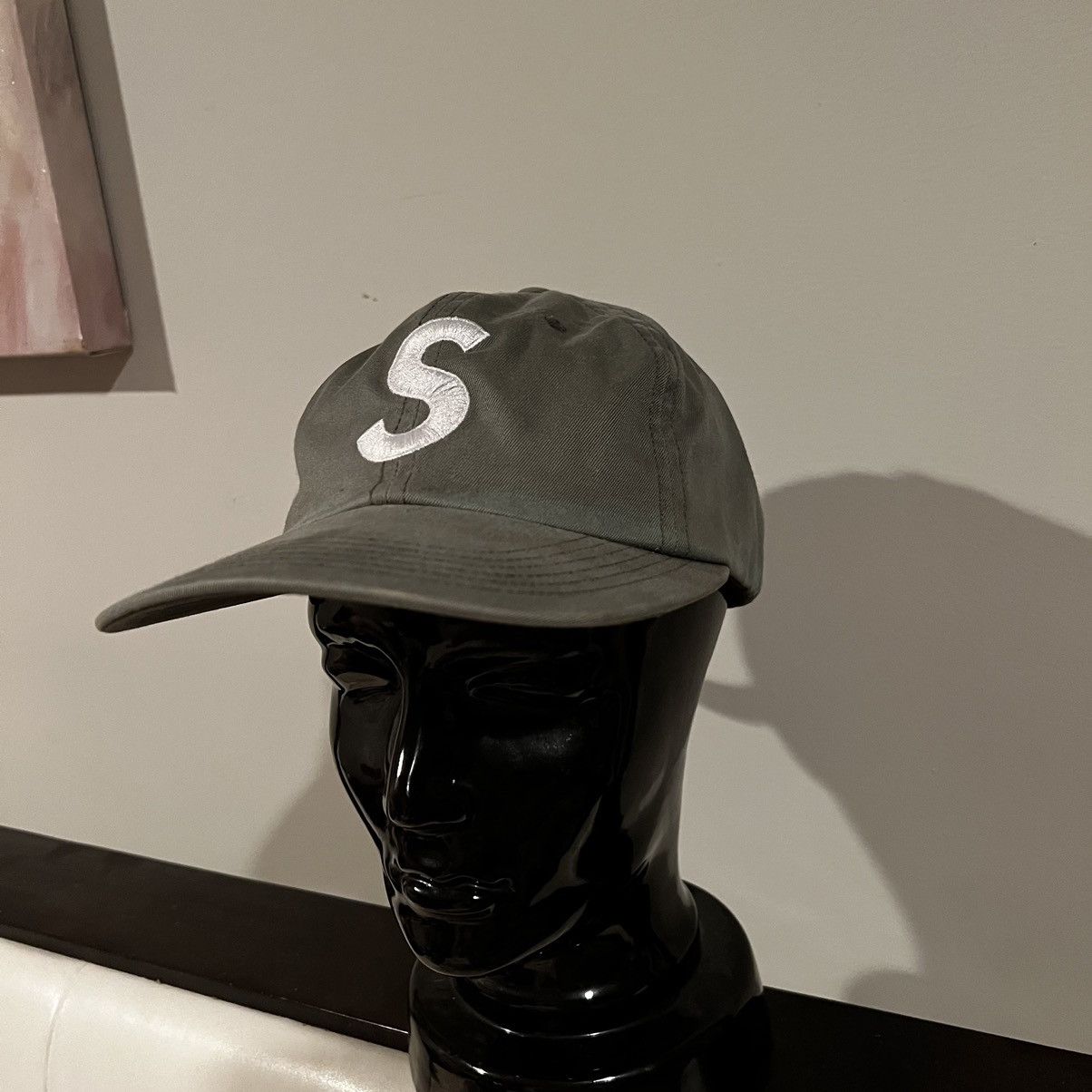 Supreme Supreme Og Olive S Logo hat Size ONE SIZE - 13 Thumbnail