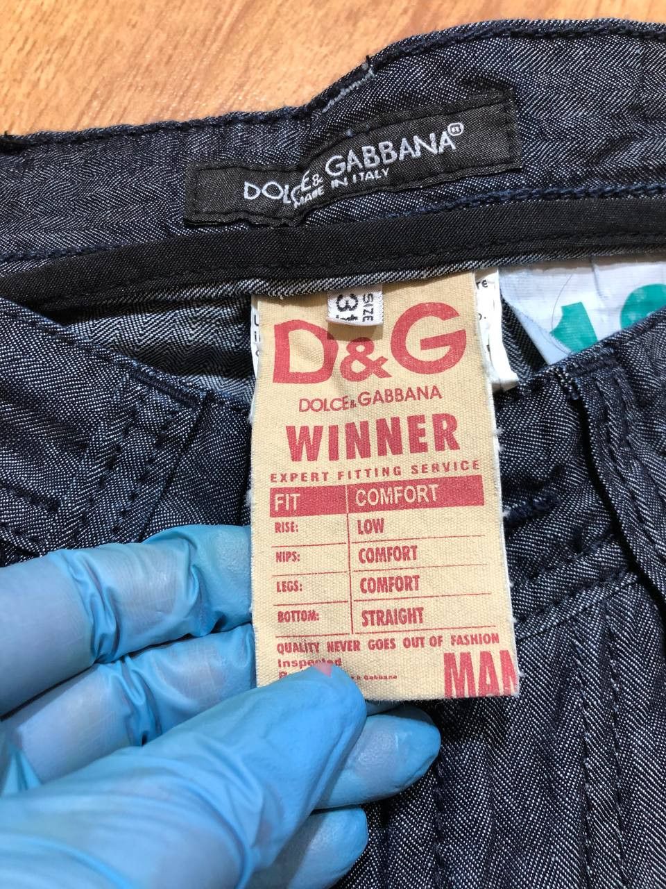 Dolce & Gabbana DOLCE & GABBANA Jeans Cotton Stretch Denim Size US 31 - 2 Thumbnail