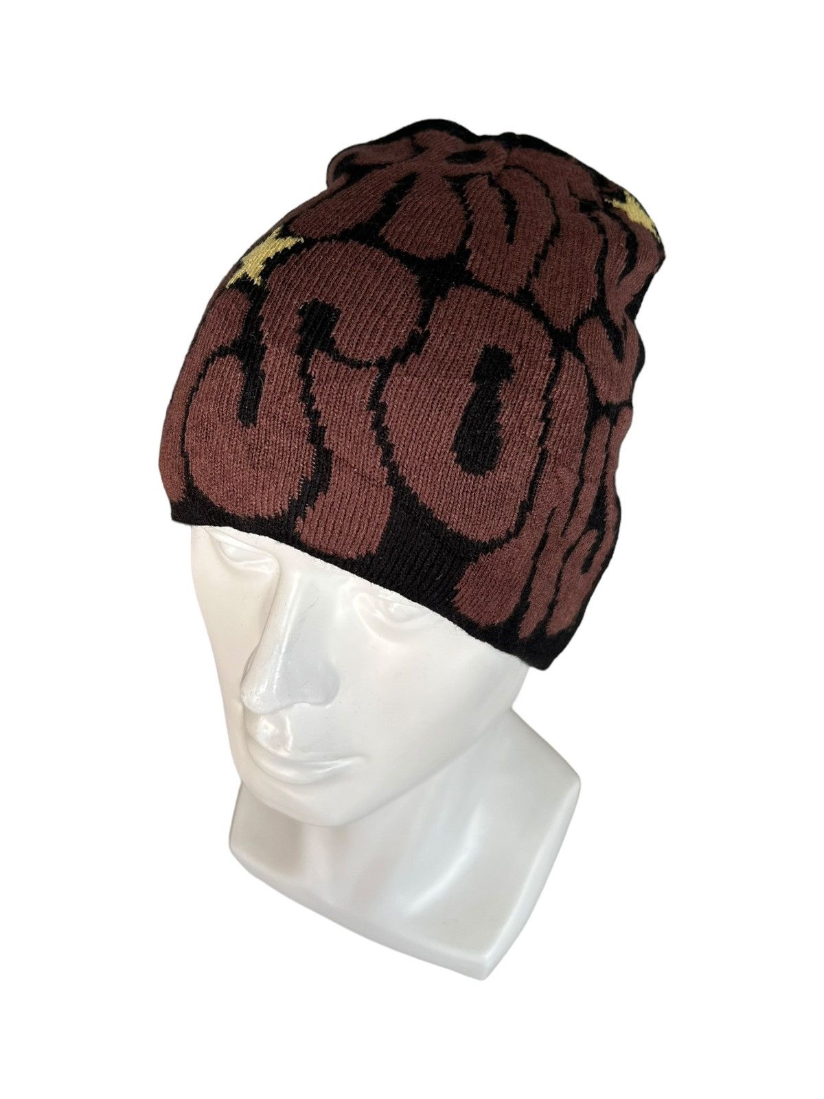 Japanese Brand × Kapital × Vintage Crazy Design Beanie Hats 🕸️☠️ Size ONE SIZE - 3 Thumbnail
