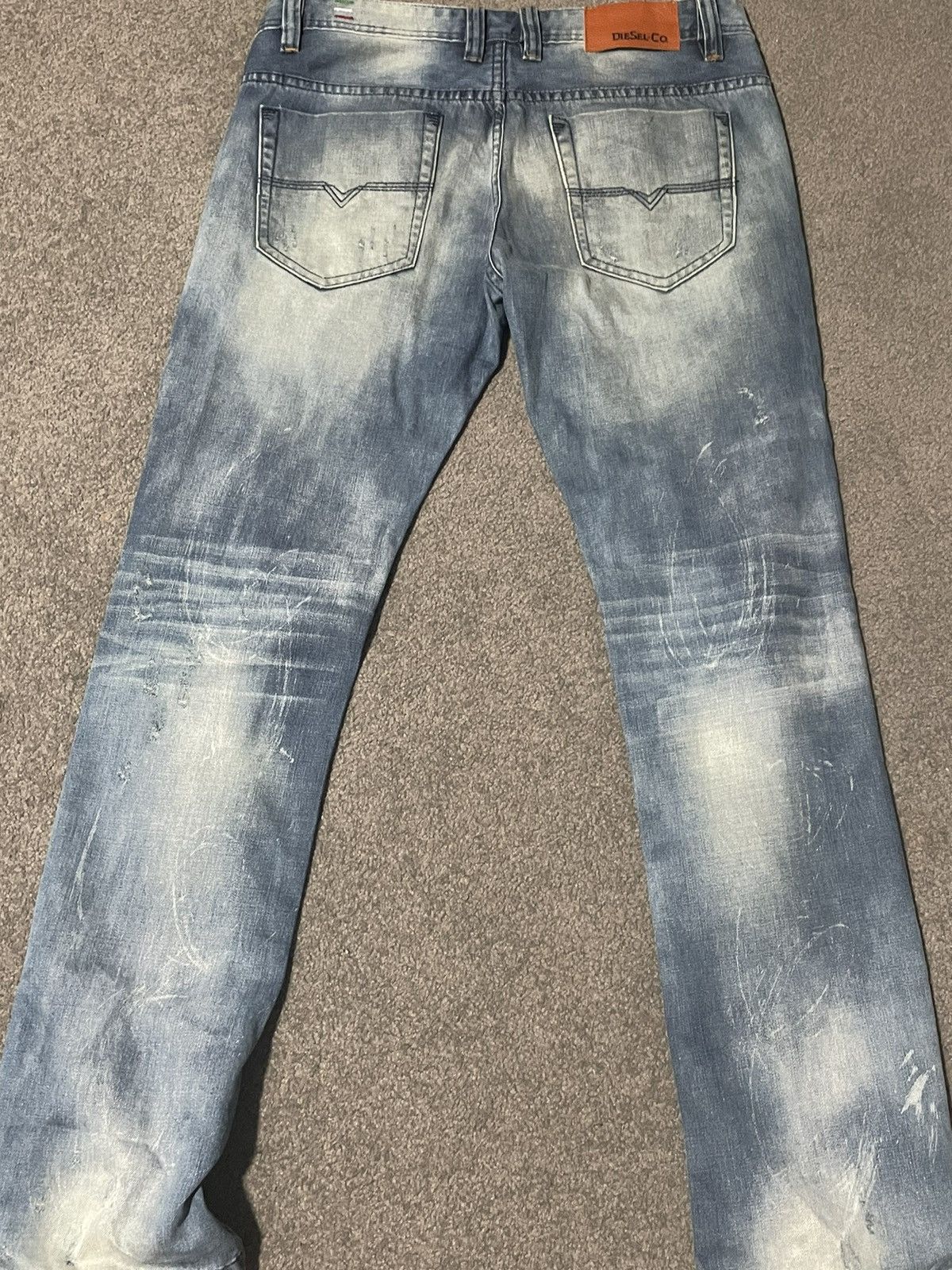 image of Streetwear Diesel Jeans in Blue, Men's (Size 33)