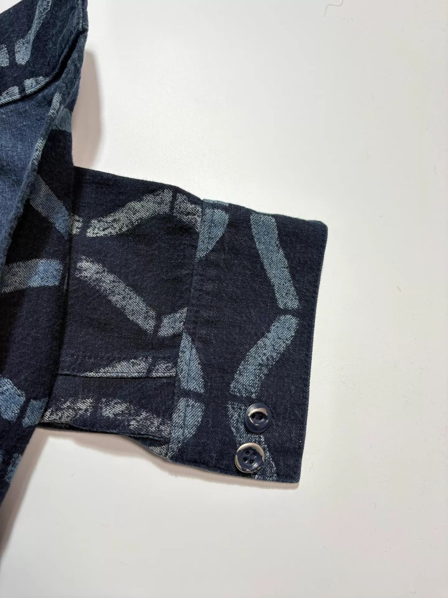 Visvim VISVIM LHAMO BAMBOO Indigo Bamboo Haori Jacket Size US M / EU 48-50 / 2 - 5 Thumbnail
