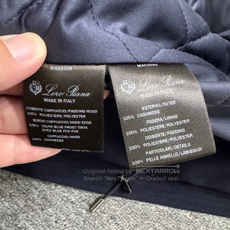 Loro Piana Loro Piana Fox Fur Collar Down Jacket Size XXS / US 00 / IT 34 - 6 Thumbnail