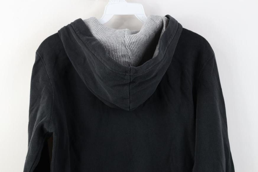 Aeropostale Vintage 90s Y2K Aeropostale Spell Out Babydoll Hoodie Black Size M / US 6-8 / IT 42-44 - 13 Thumbnail
