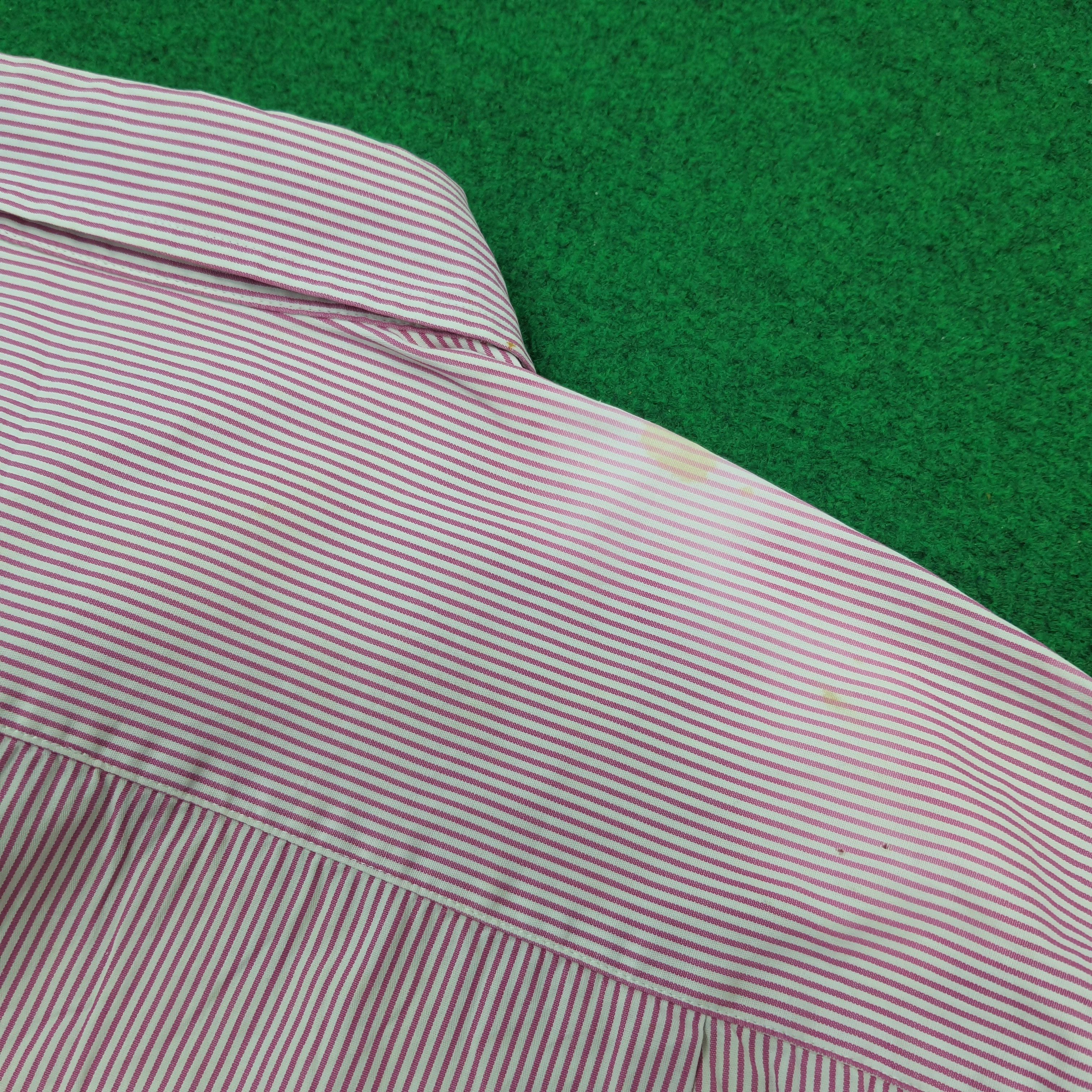 Issey Miyake Issey Miyake Stripped Fire Stitched Buttom Up C294N73 Size US M / EU 48-50 / 2 - 12 Thumbnail