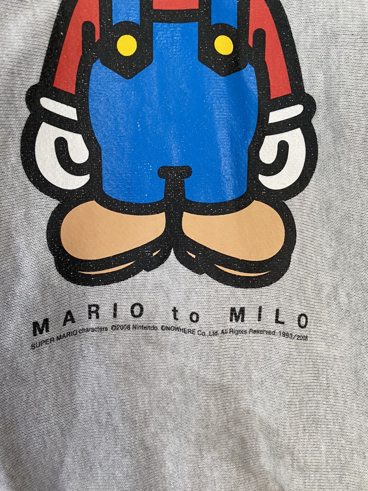 Bape Bape x Nintendo Mario Baby Milo Full Zip Hoodie Size US M / EU 48-50 / 2 - 20 Thumbnail