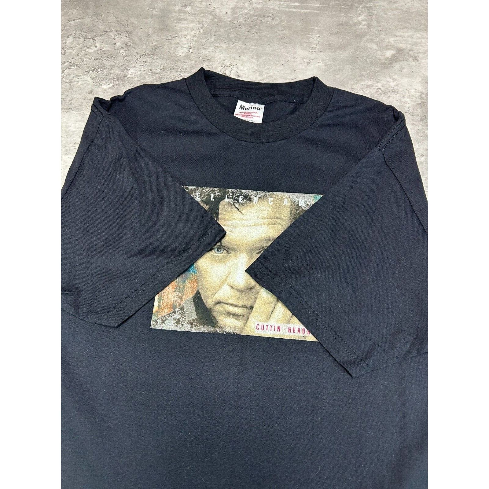 Vintage Vintage 2001 John Mellencamp Cuttin Heads T-Shirt Size Large Size US L / EU 52-54 / 3 - 7 Thumbnail