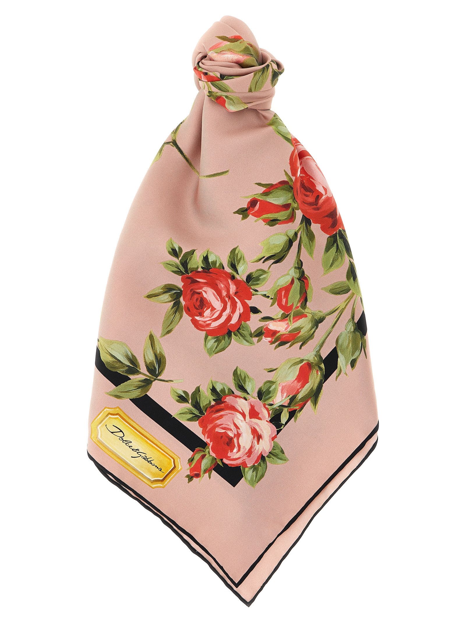 Dolce & Gabbana 'Bouquet Rose' scarf Size ONE SIZE - 1 Thumbnail