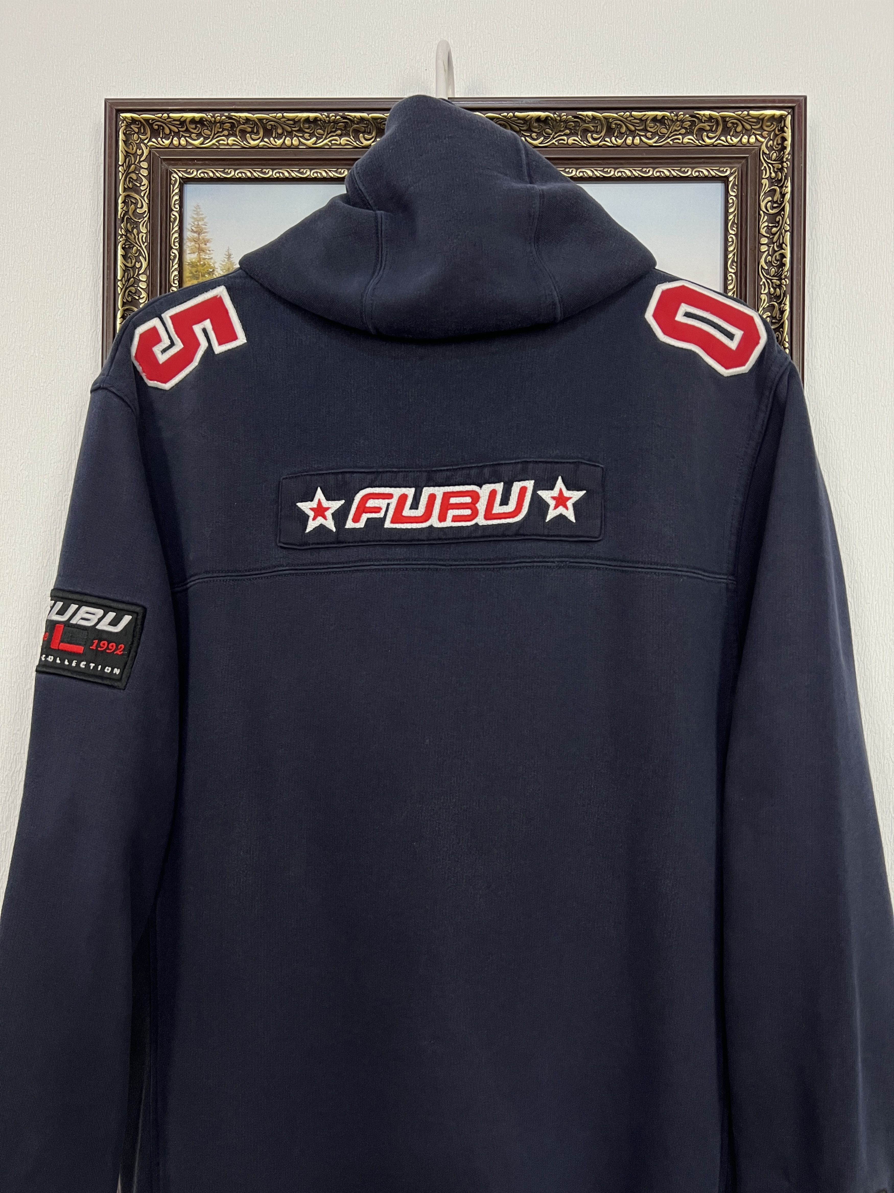 Fubu Vintage FUBU 05 Rap Hip Hop Hoodie Mens Jacket Big Logo Size US S / EU 44-46 / 1 - 13 Thumbnail