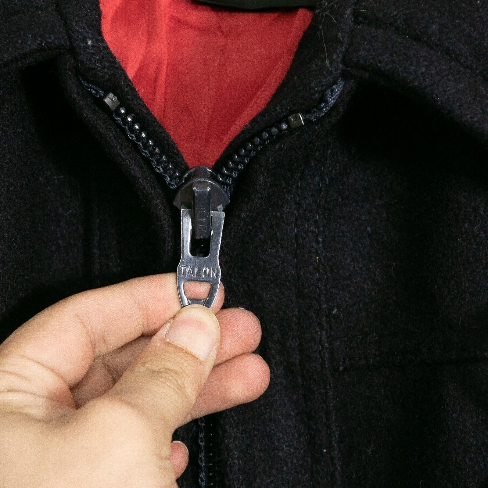 Cooper Vintage 70s Cooper Wool Zip Up Jacket - Mens 42 Regular Size US L / EU 52-54 / 3 - 3 Thumbnail