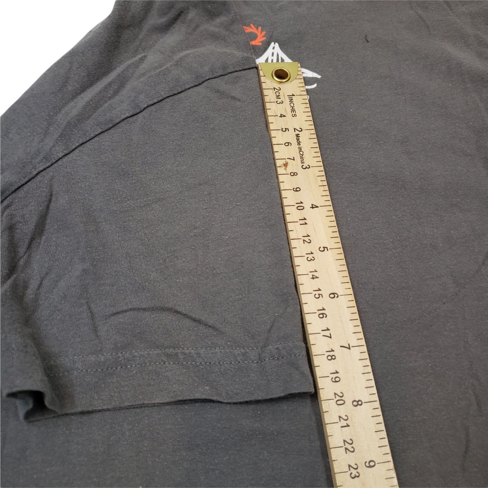 Canvas Canvas Shirt Mens X Small Gray Bad Camp Geek Nerd Crew Size US XS / EU 42 / 0 - 5 Thumbnail