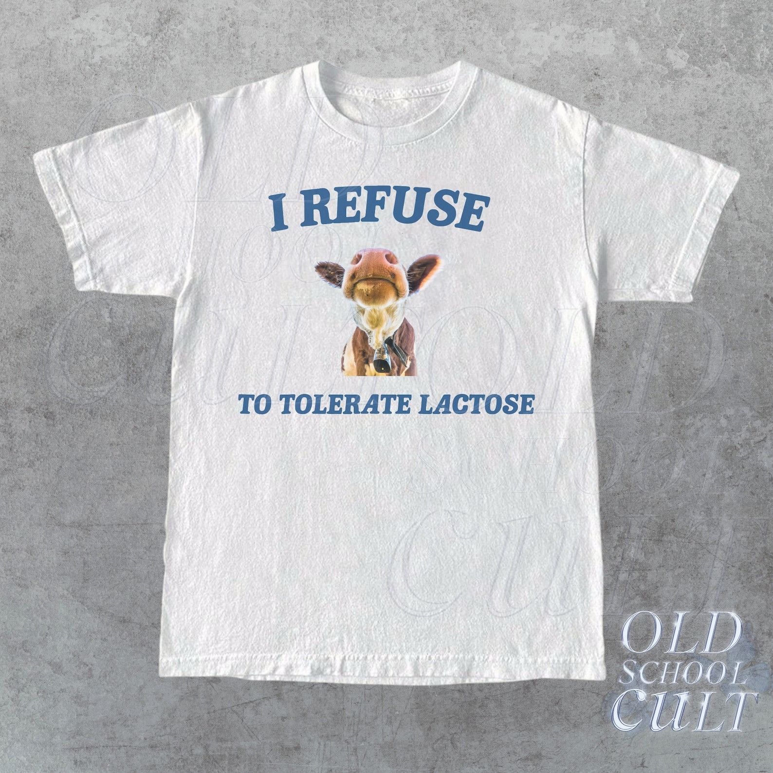 The Unbranded Brand I Refuse To Tolerate Lactose Vintage Shirt Size US M / EU 48-50 / 2 - 3 Thumbnail