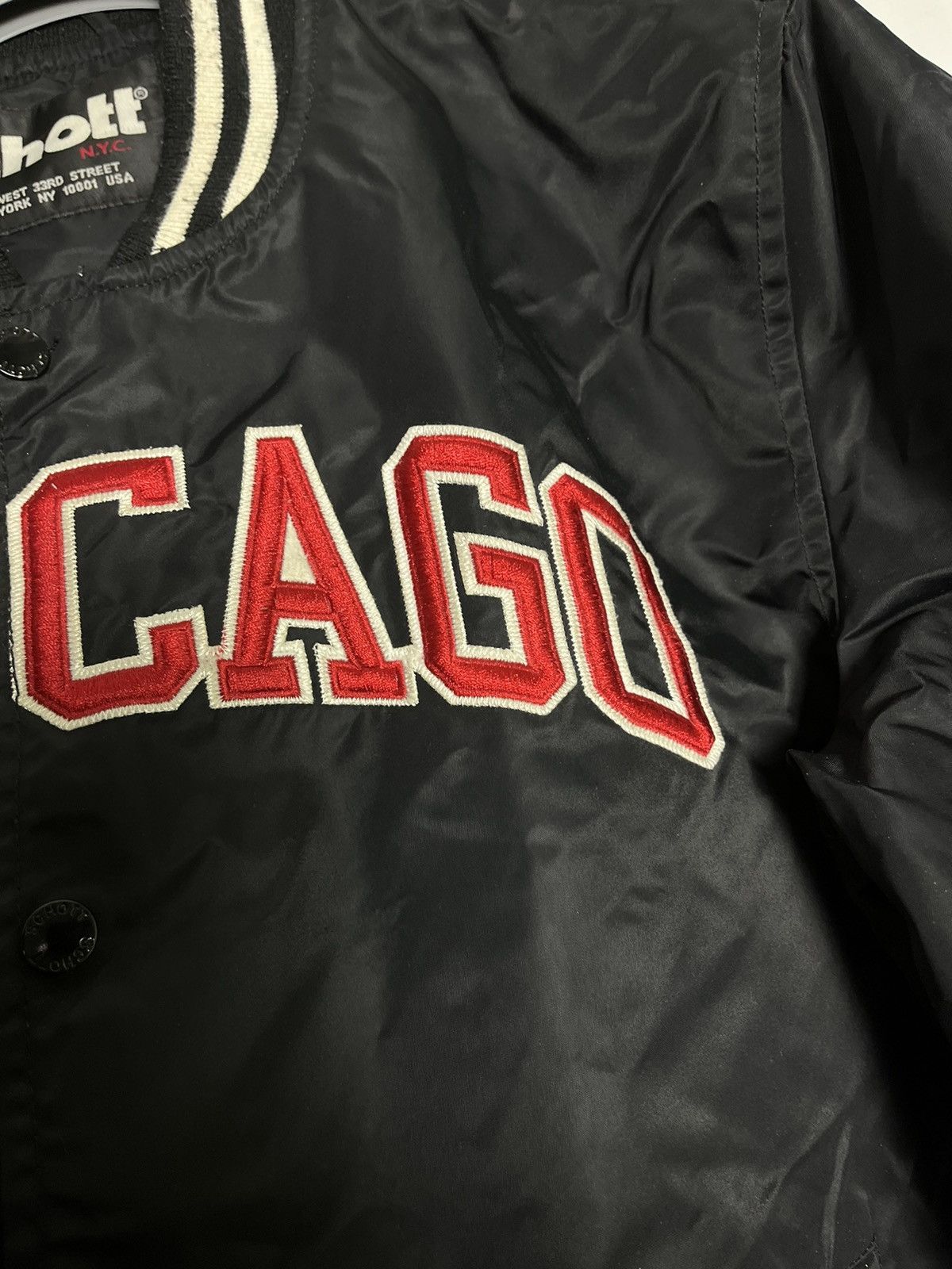 Schott × Vintage Schott jacket Chicago bomber y2k Size US M / EU 48-50 / 2 - 5 Thumbnail