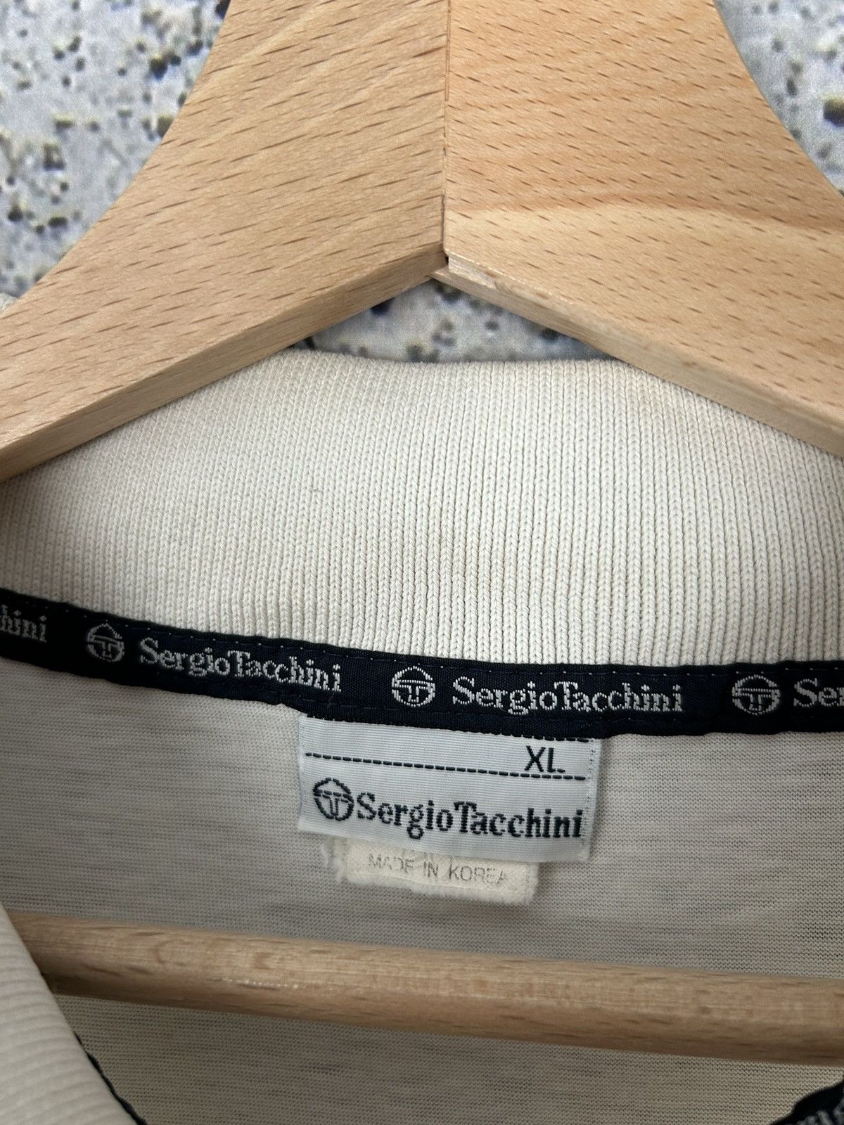 Sergio Tacchini Vintage Sergio Tacchini Retro 90s Polo Tee Skate Size US XL / EU 56 / 4 - 5 Thumbnail