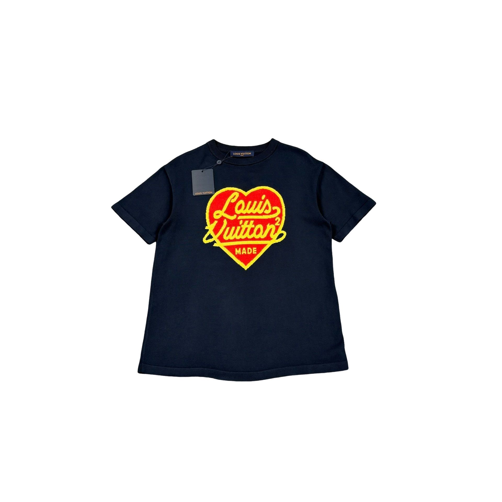 Louis Vuitton Louis Vuitton x Nigo Heart Knit T-Shirt Size S Size US S / EU 44-46 / 1 - 1 Thumbnail
