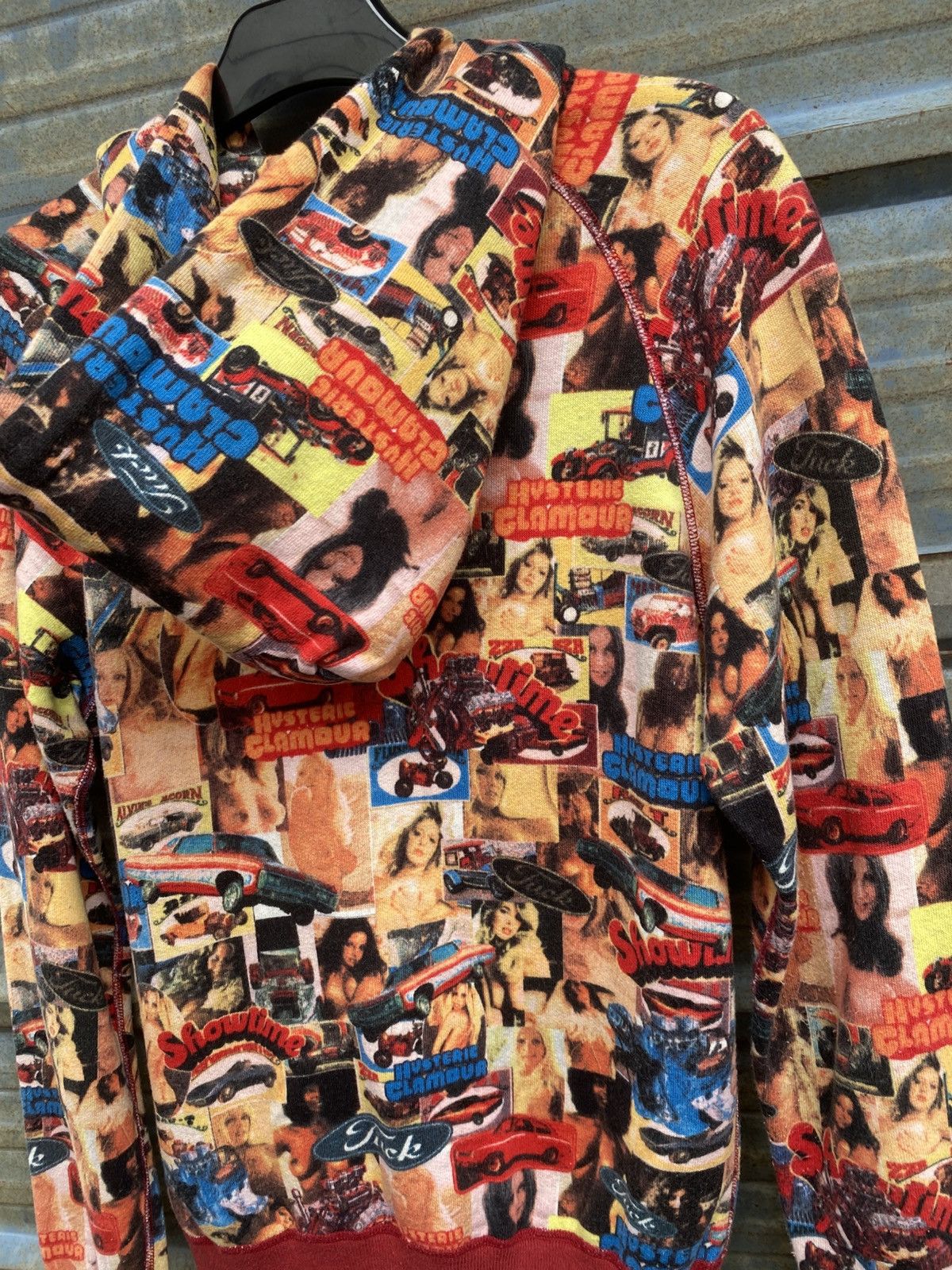 Hysteric Glamour Hysteric Glamour Showtime Nude Porn Star Zip Up Hoodie Size ONE SIZE - 8 Thumbnail