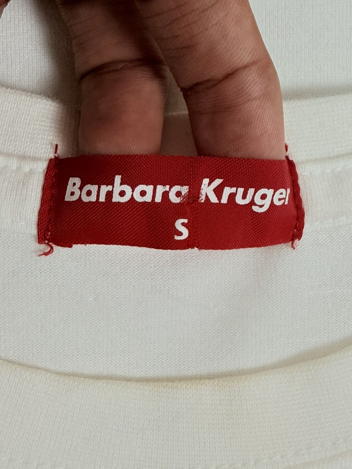 Barbara Kruger Barbara Kruger Your Comfort is My Silence shirt Size US S / EU 44-46 / 1 - 4 Thumbnail