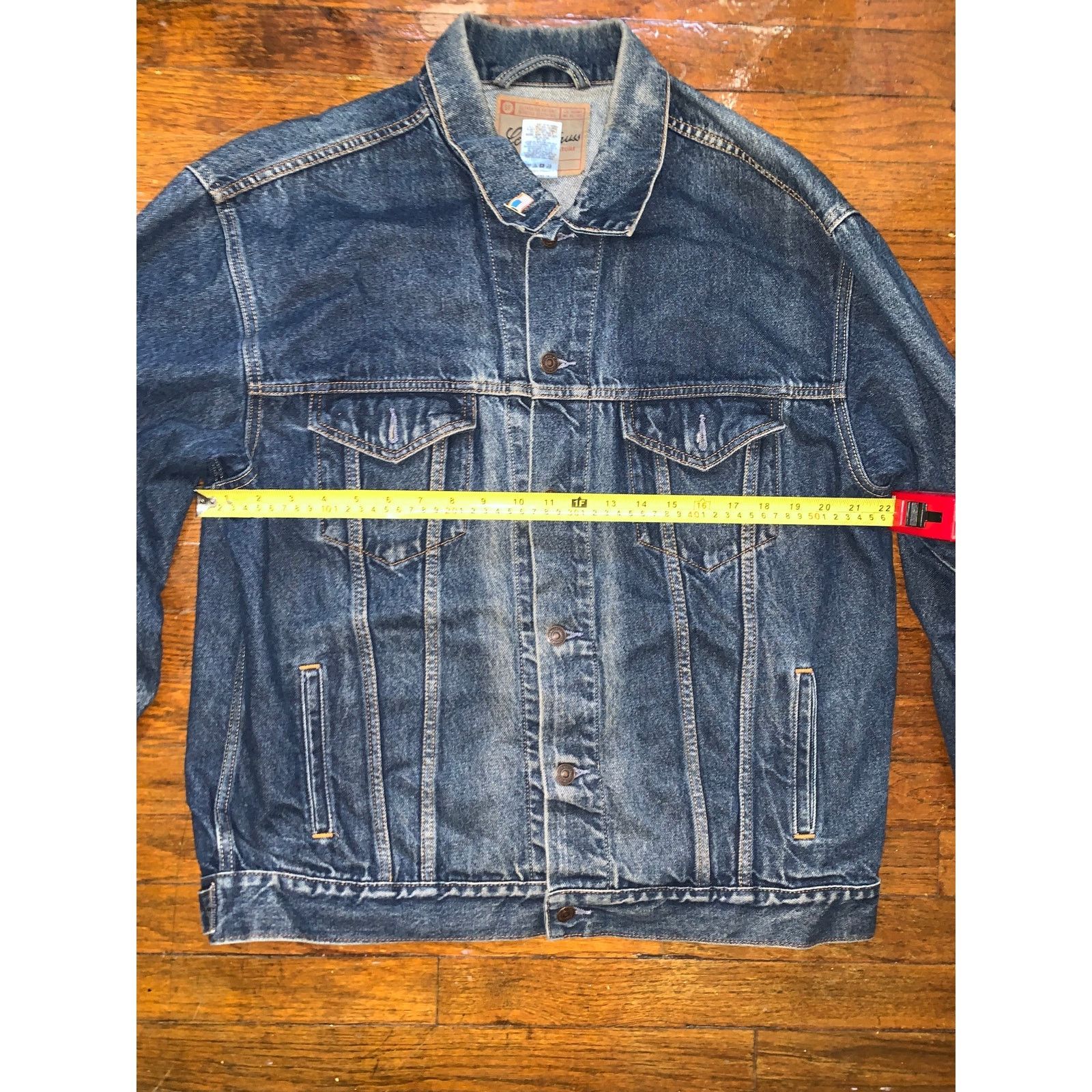 Levi's Levi Strauss Signature Denim Jacket Mens XL Medium Dark Wash Size US XL / EU 56 / 4 - 8 Thumbnail