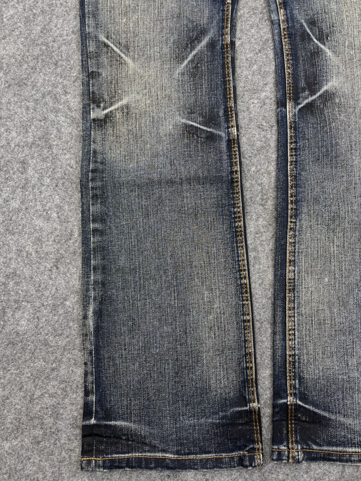 Japanese Brand 💥FLARE💥Archival Streetwear NCFM Sick Fades Denim F703 Size US 30 / EU 46 - 10 Thumbnail