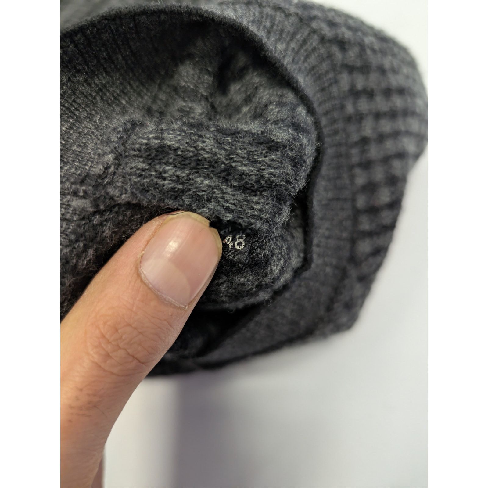 Tom Ford o1rshd1 CC20 checkered crewneck sweater in Grey Size US M / EU 48-50 / 2 - 20 Thumbnail