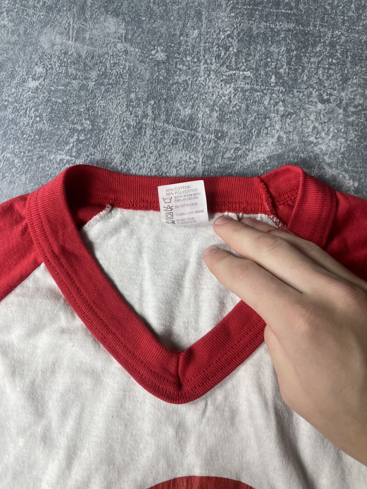 Vintage RARE TEAMSLUT Pornstar style funny Made in Usa tee t-shirt Size US L / EU 52-54 / 3 - 5 Thumbnail