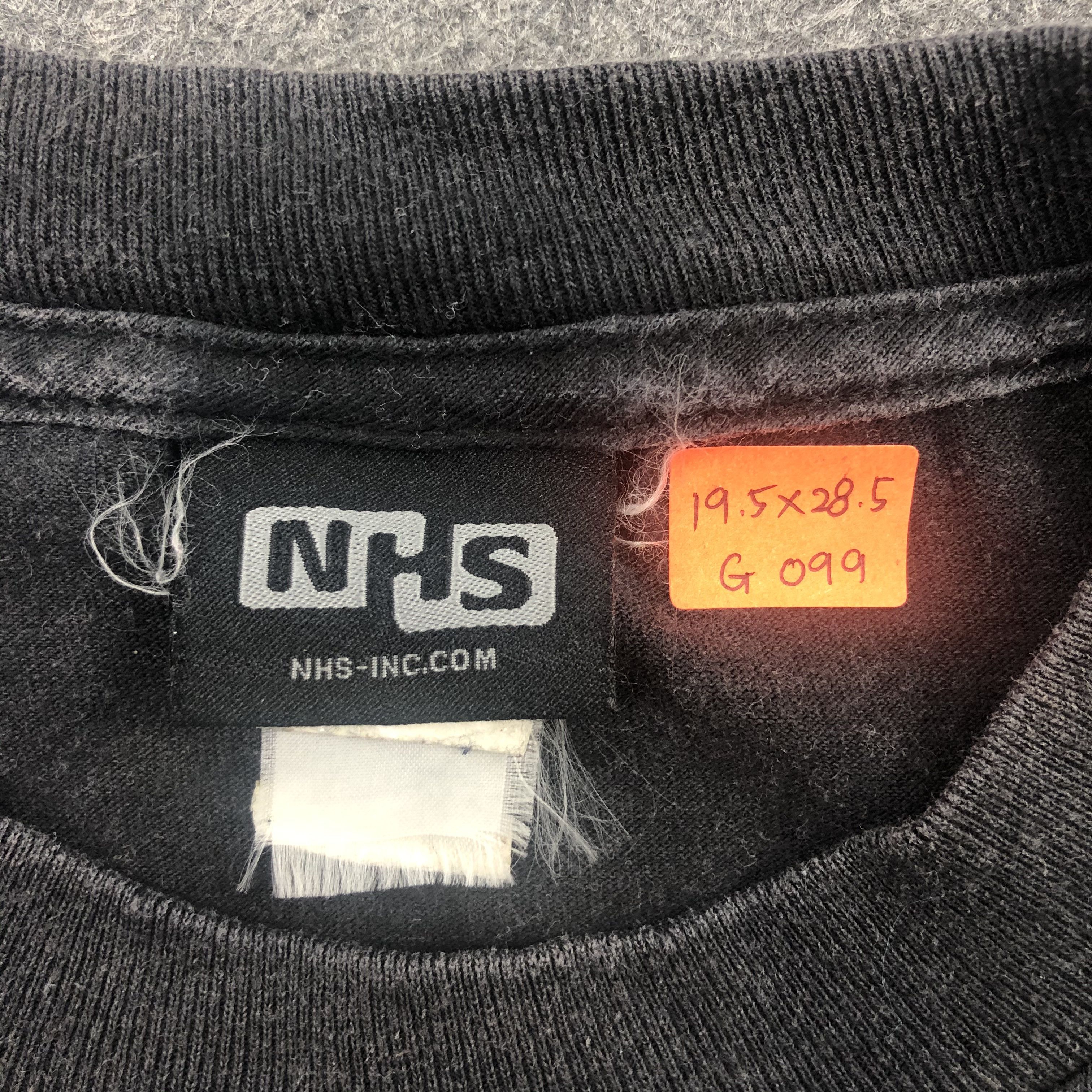 Santa Cruz Skateboards Vintage 90's NHS Santa Cruz - Rob Roskopp T-Shirt - G099 Size US M / EU 48-50 / 2 - 5 Thumbnail