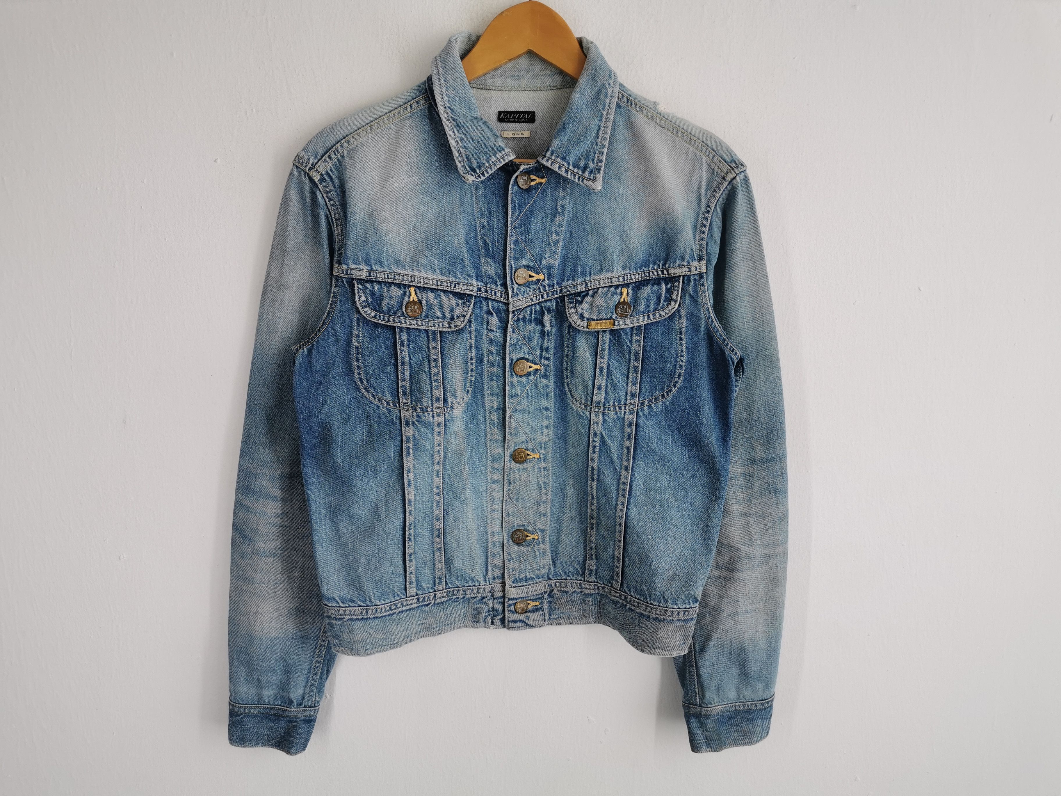 Kapital Vintage 90's Kapital Denim Jacket Made In Japan Size S Size S / US 4 / IT 40 - 2 Thumbnail