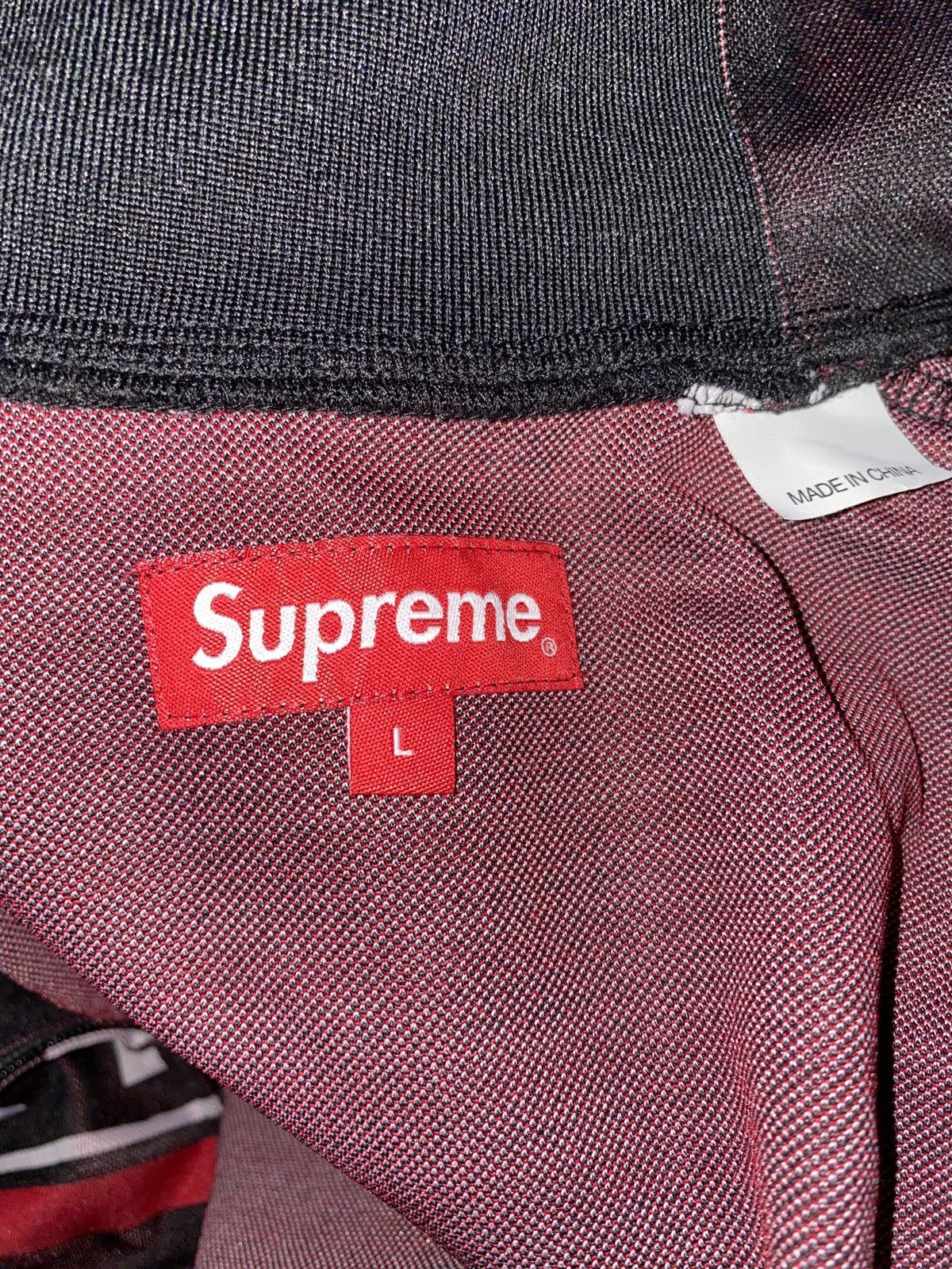 Supreme World Famous Jacquard Track Jacket Supreme World Famous