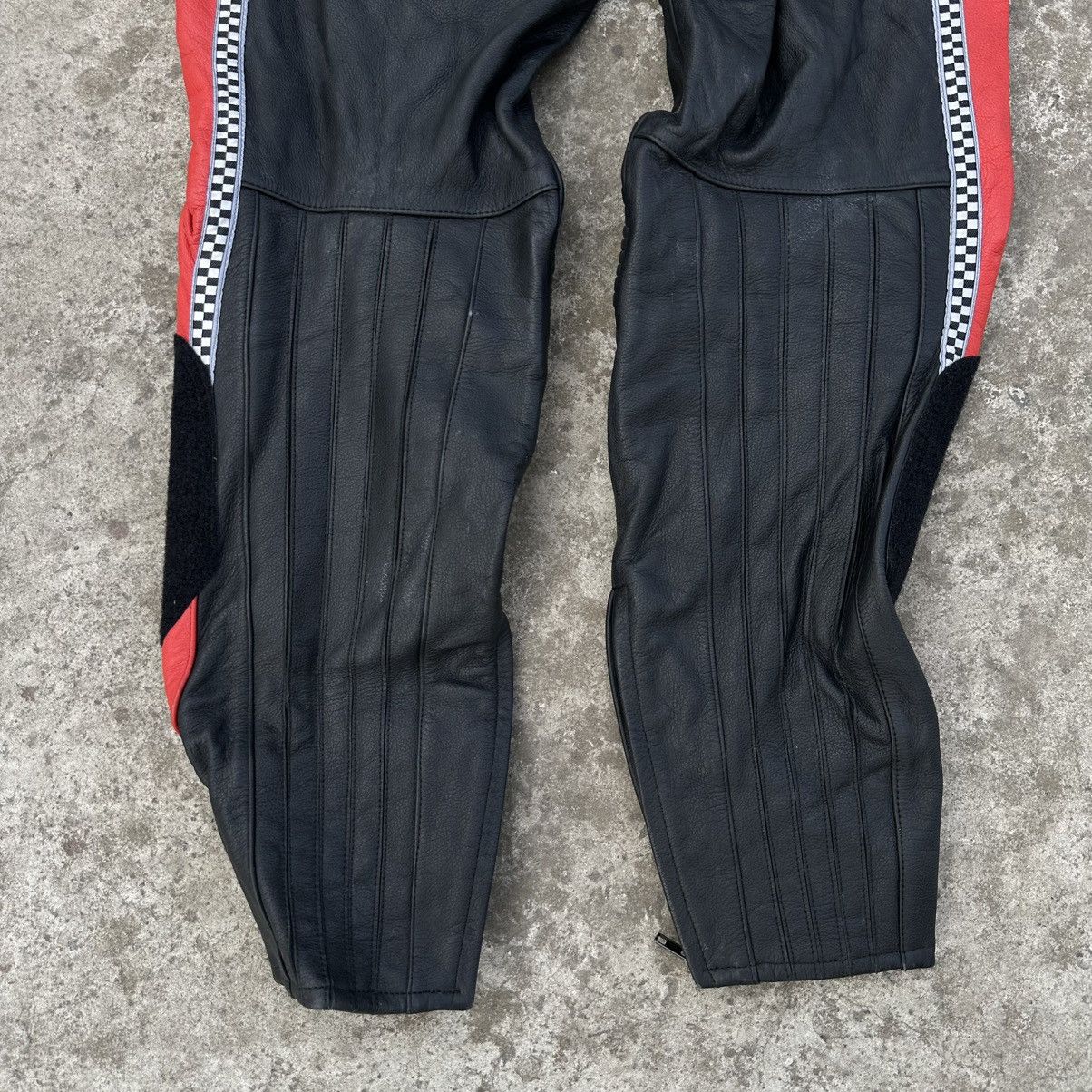 Genuine Leather × Japanese Brand Vintage Japanese Style Moto Leather Pants Racing Size 30 00s Size US 30 / EU 46 - 7 Thumbnail