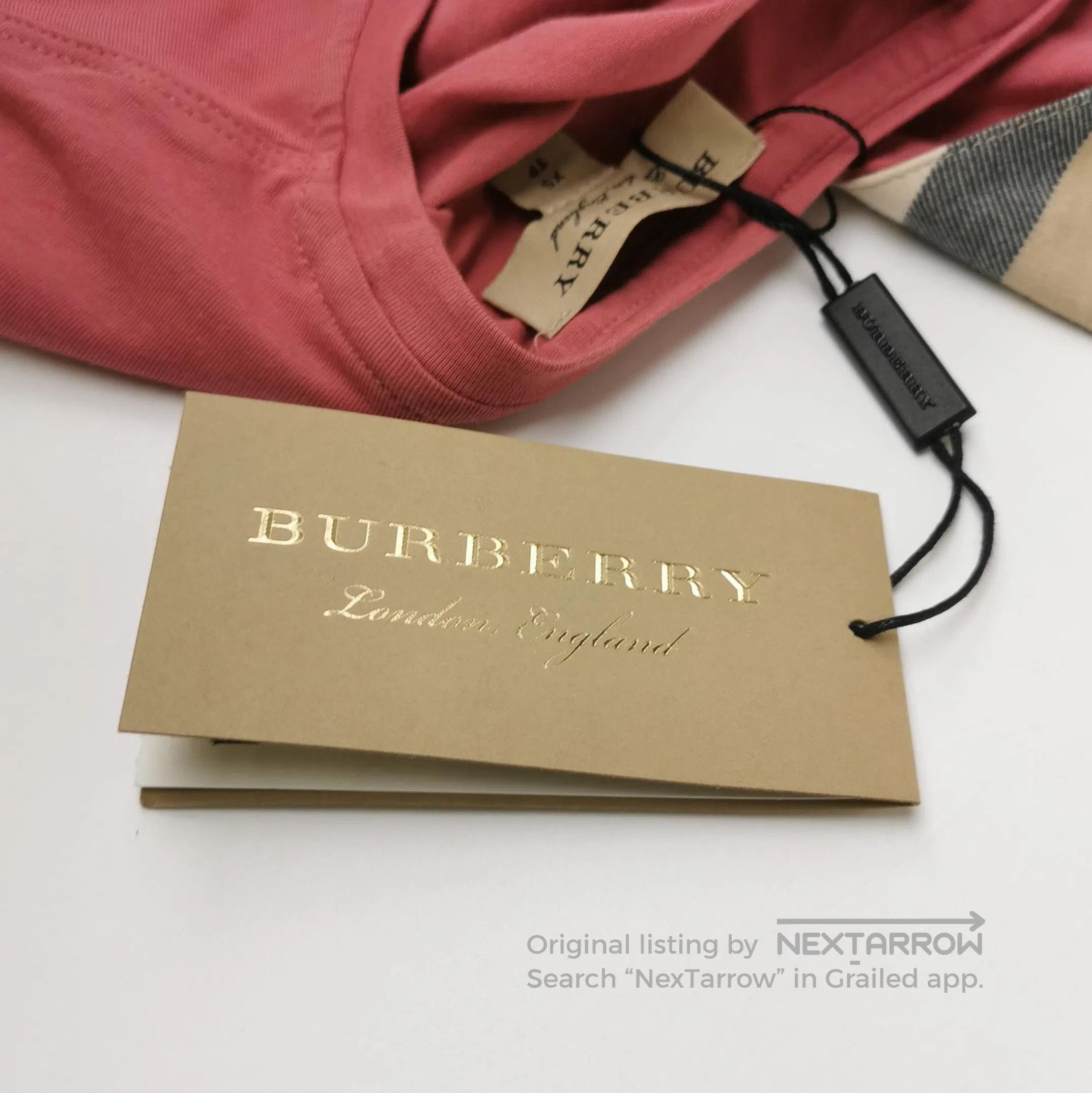 Burberry Burberry Color Block Short Sleeve T-Shirt . Size US XS / EU 42 / 0 - 3 Thumbnail