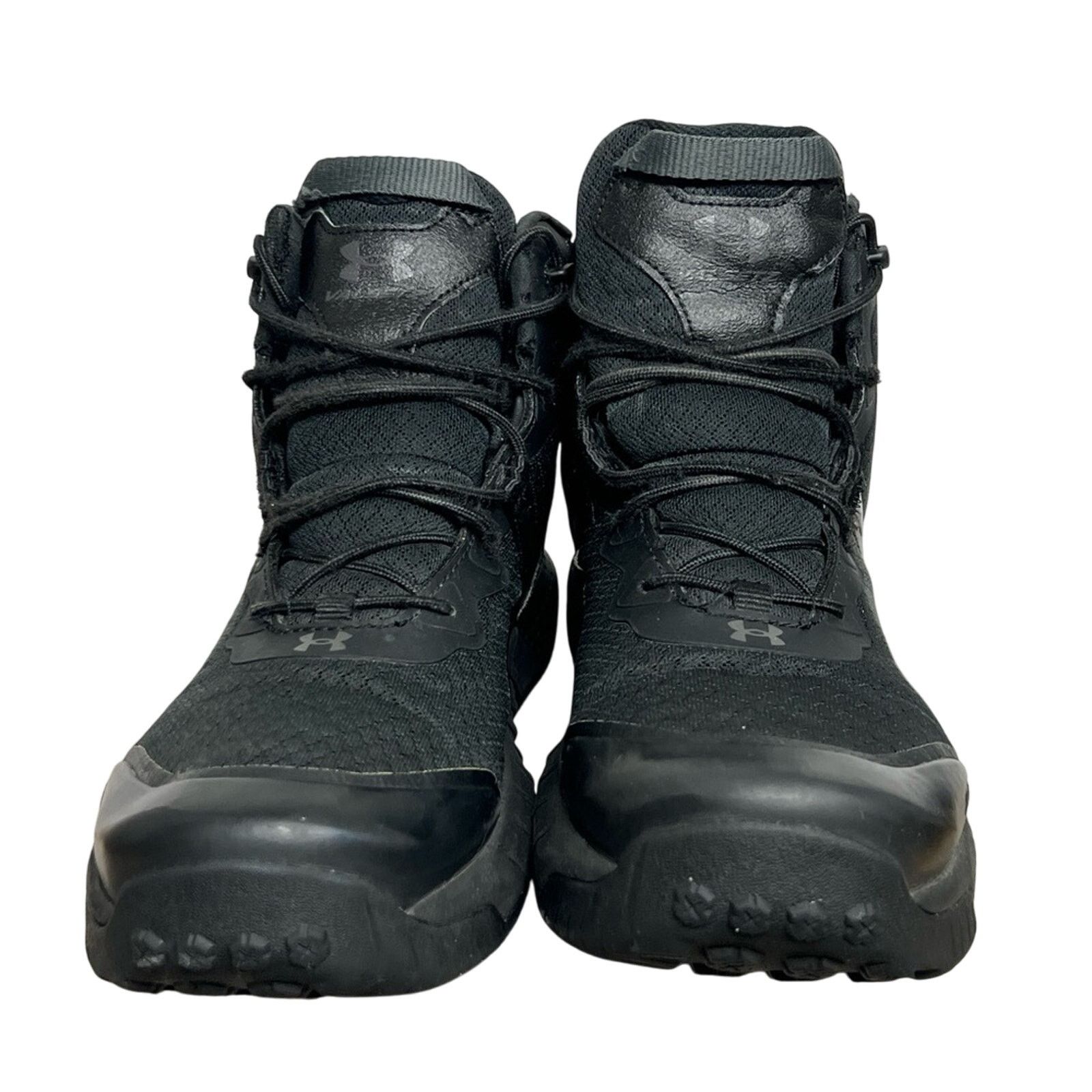 Under Armour UNDER ARMOUR BLACK MENS BOOT UA MICRO G VALSETZ MID SIZE 11 Size US 11 / EU 44 - 5 Thumbnail