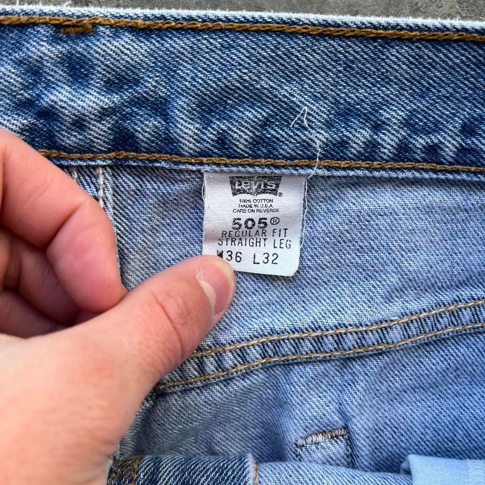 Levi's Vintage levis 505 pants Size US 36 / EU 52 - 7 Thumbnail