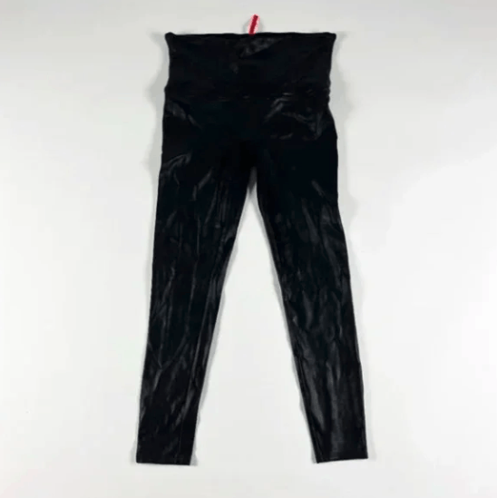 Spanx Spanx Faux Vegan Leather High Waisted Size 34" / US 12 / IT 48 - 1 Thumbnail