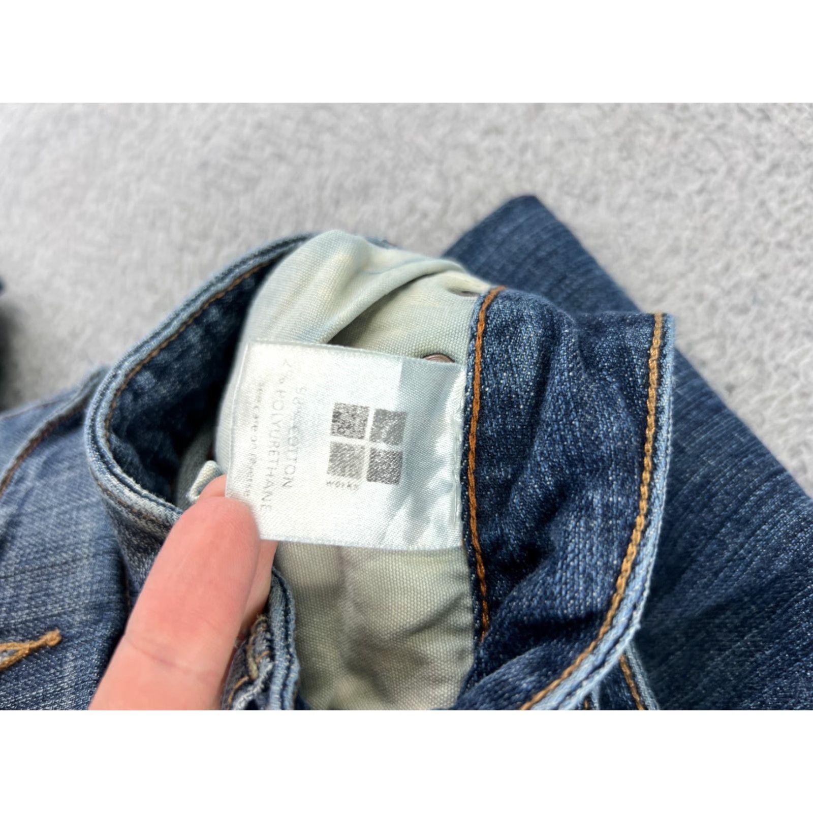Denime SaltWorks Jeans Women 30 Blue Denim Bootcut Low Rise SaltWorks 5-Pocket Denim Slim Moderate Stretch Blue 90s Cowboy Theme Womens Size 30" / US 8 / IT 44 - 4 Thumbnail